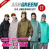 スノーボードウェア ショルダーパイピングプルオーバー 上下セット / ASHGREEM AG-12SET